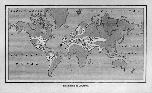Atlantis · Atlantis map 1882